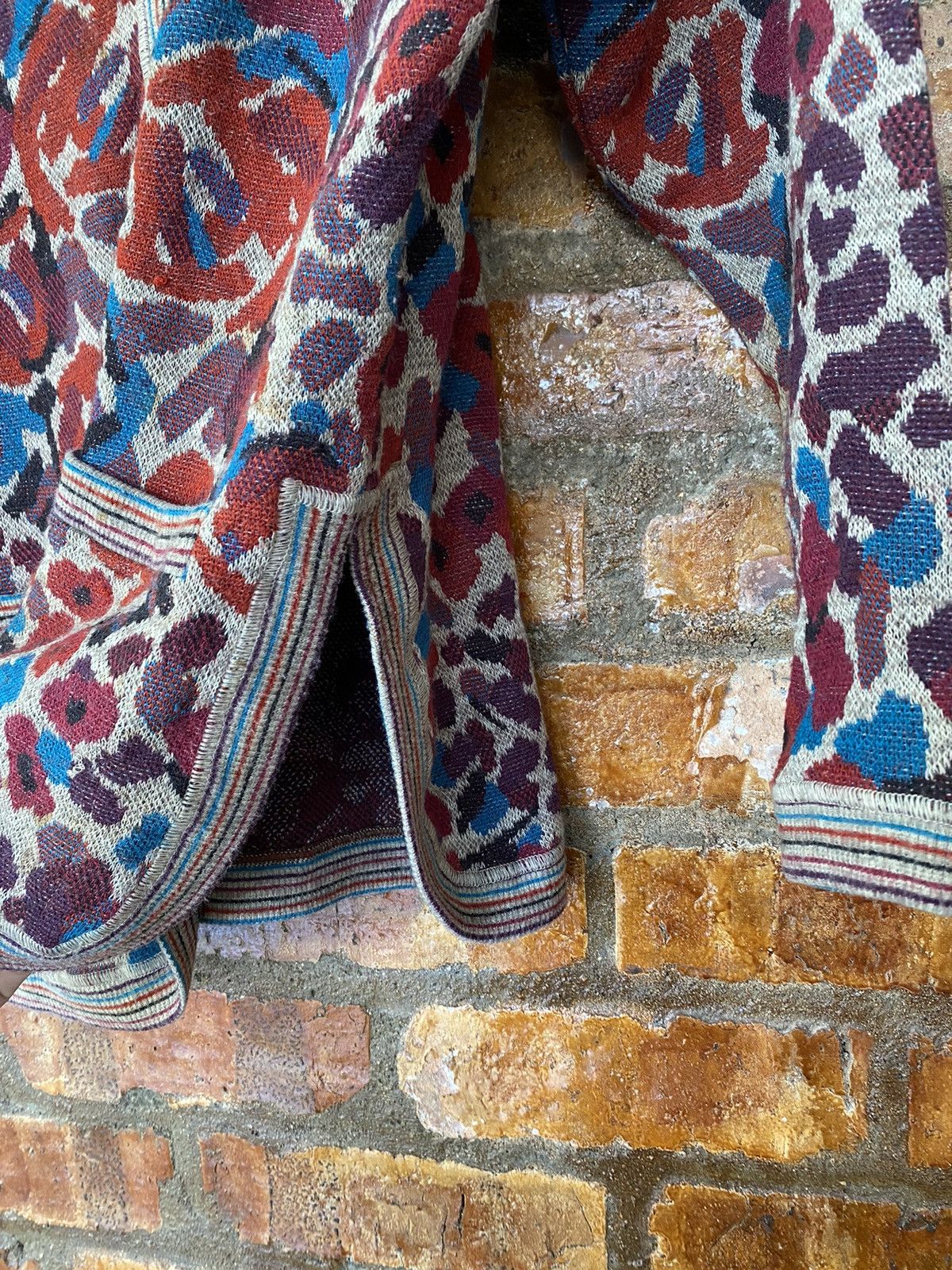 Coogi × Missoni × Yoshiyuki Konishi 1990s Missoni sport Floral jacquard knit Size L / US 10 / IT 46 - 9 Thumbnail
