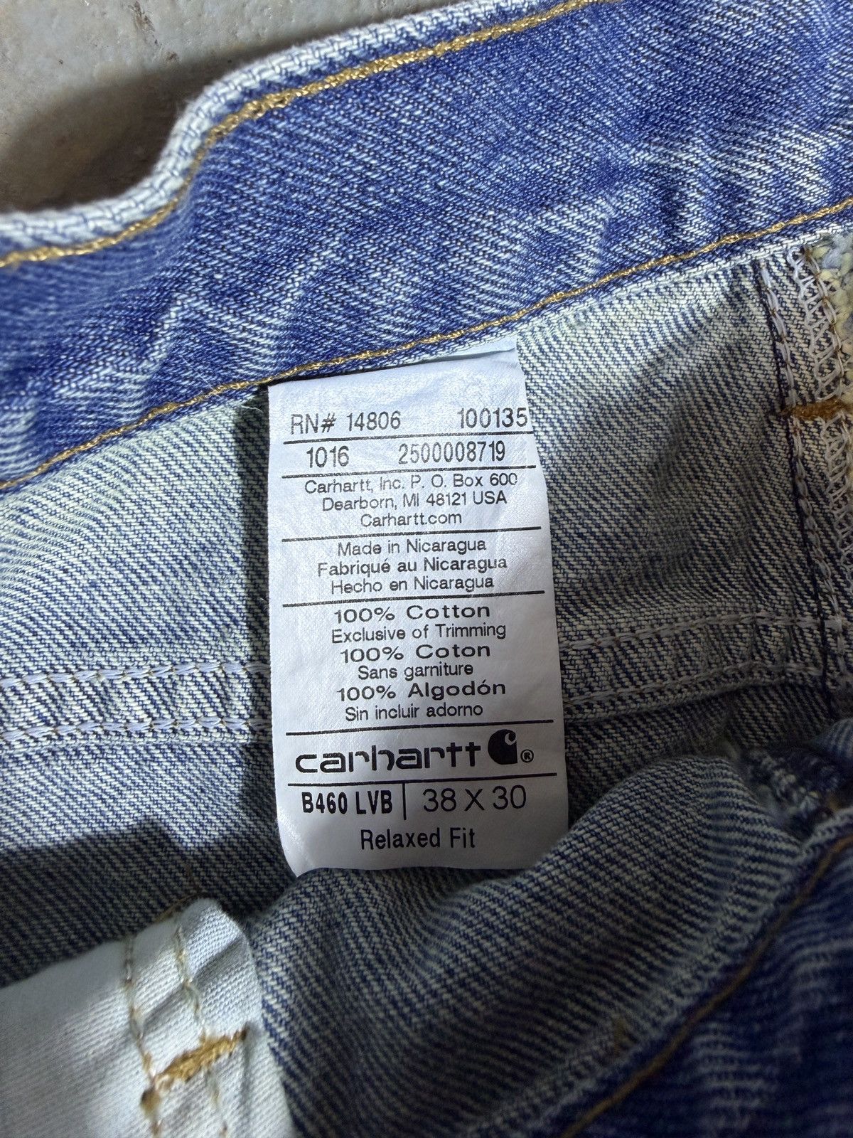 Carhartt Vintage Carhartt Jeans Size US 38 / EU 54 - 3 Thumbnail