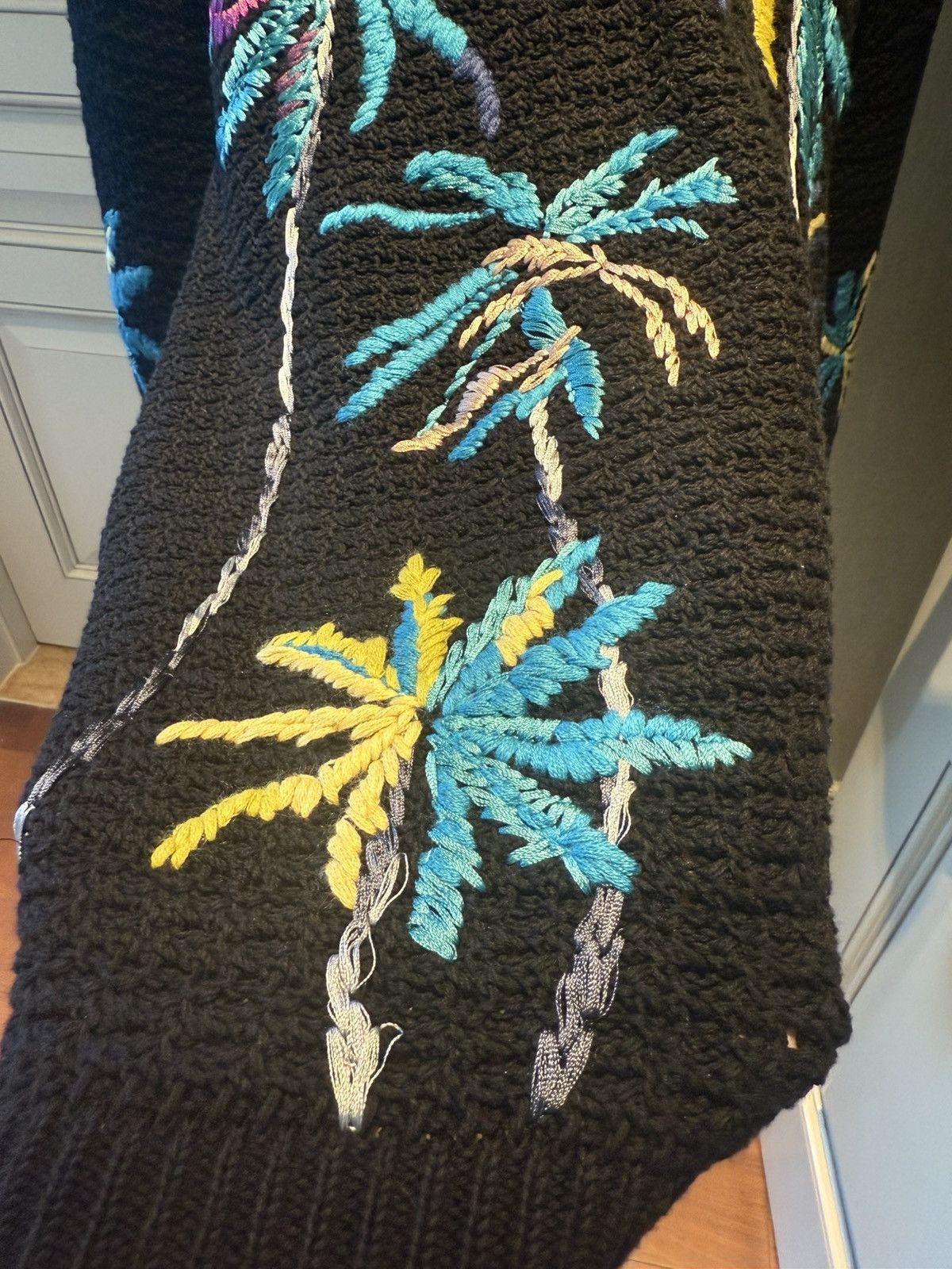 Valentino Multicolored palm tree embroidery jumper size M Size US M / EU 48-50 / 2 - 19 Thumbnail