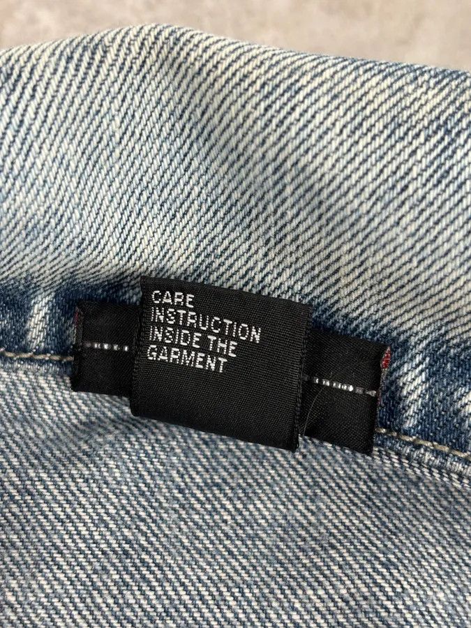 Diesel Diesel Light Blue Faded Denim Jacket Size US M / EU 48-50 / 2 - 12 Thumbnail
