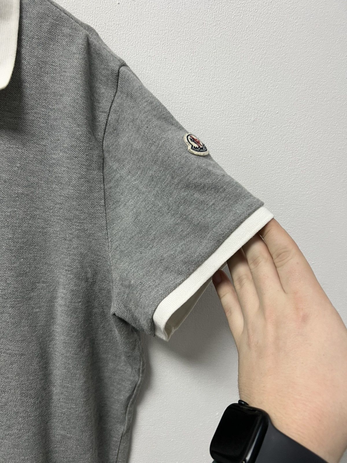 Moncler Moncler Polo T-Shirt Size US XL / EU 56 / 4 - 4 Thumbnail