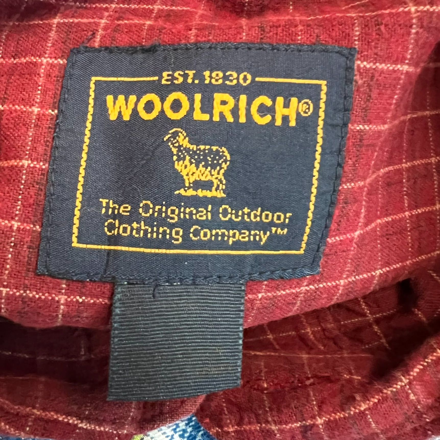 Vintage Woolrich Red Plaid Button-Up Shirt Mens XL Long Sleeve Casual Outdoor Size US XL / EU 56 / 4 - 6 Thumbnail