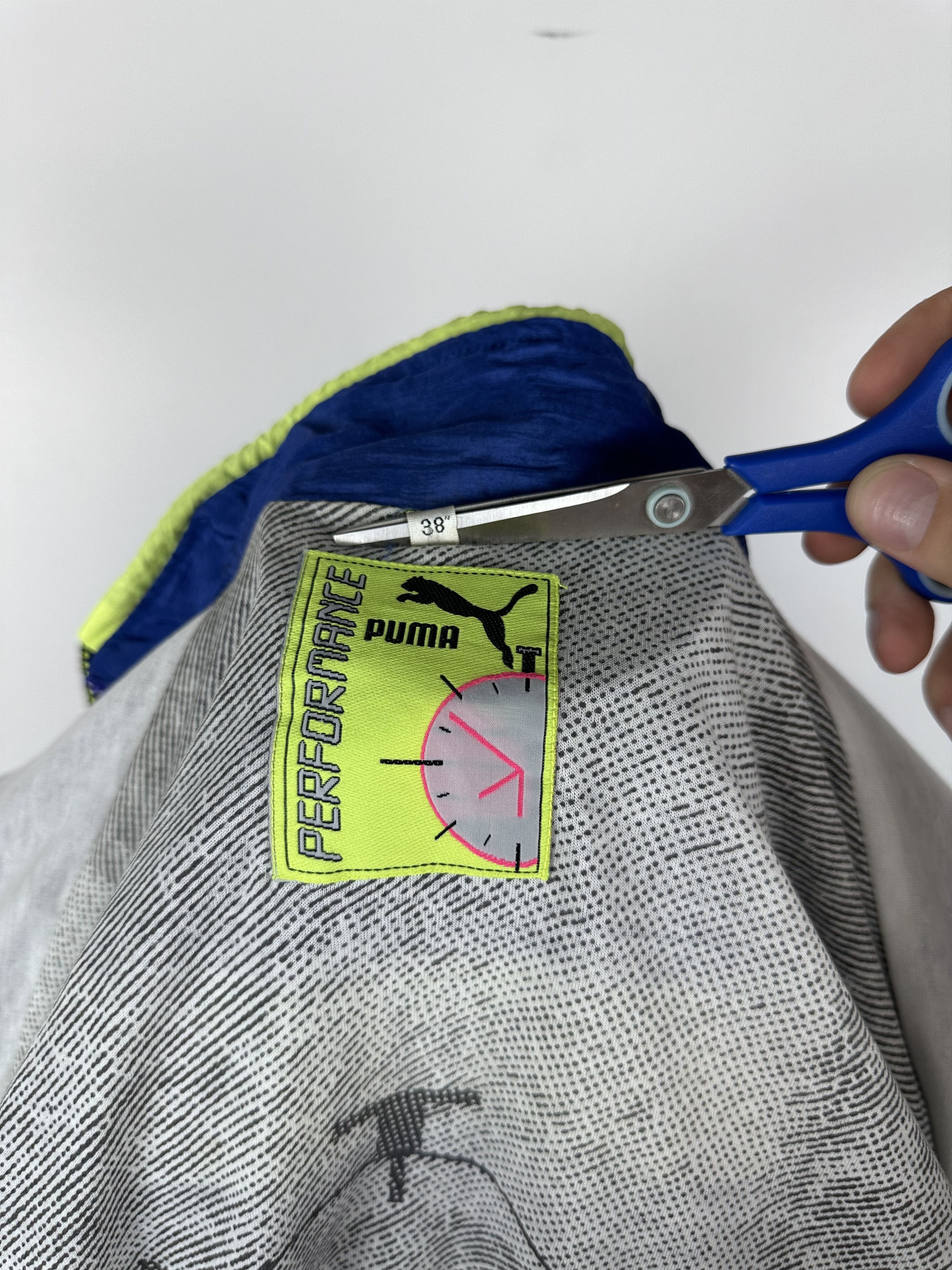 Puma × Vintage Puma Performance Vintage 90s Nylon Track Top Jacket Size US M / EU 48-50 / 2 - 11 Thumbnail