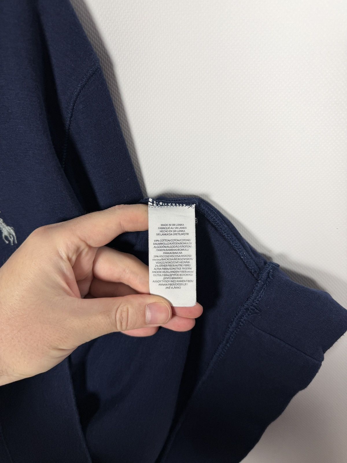 Polo Ralph Lauren Polo Ralph Lauren 1/4 Zip Sweatshirt Navy Blue Pullover Sz M Size US M / EU 48-50 / 2 - 9 Thumbnail