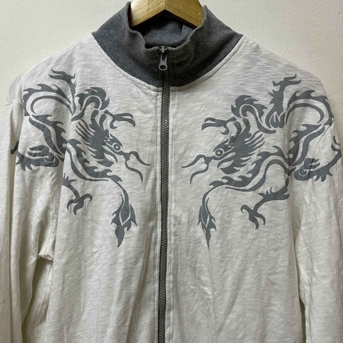 20471120 × Beauty Beast × Japanese Brand Sukajan Style Dragon Zip Up Jacket Size US M / EU 48-50 / 2 - 2 Thumbnail