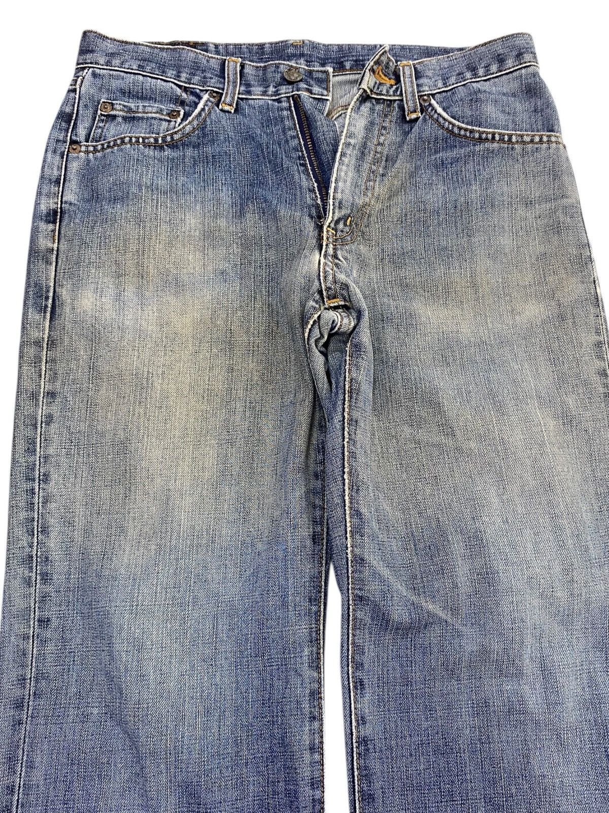 Edwin Edwin Acid Blue Wash Style Loose Jeans Size US 28 / EU 44 - 2 Thumbnail