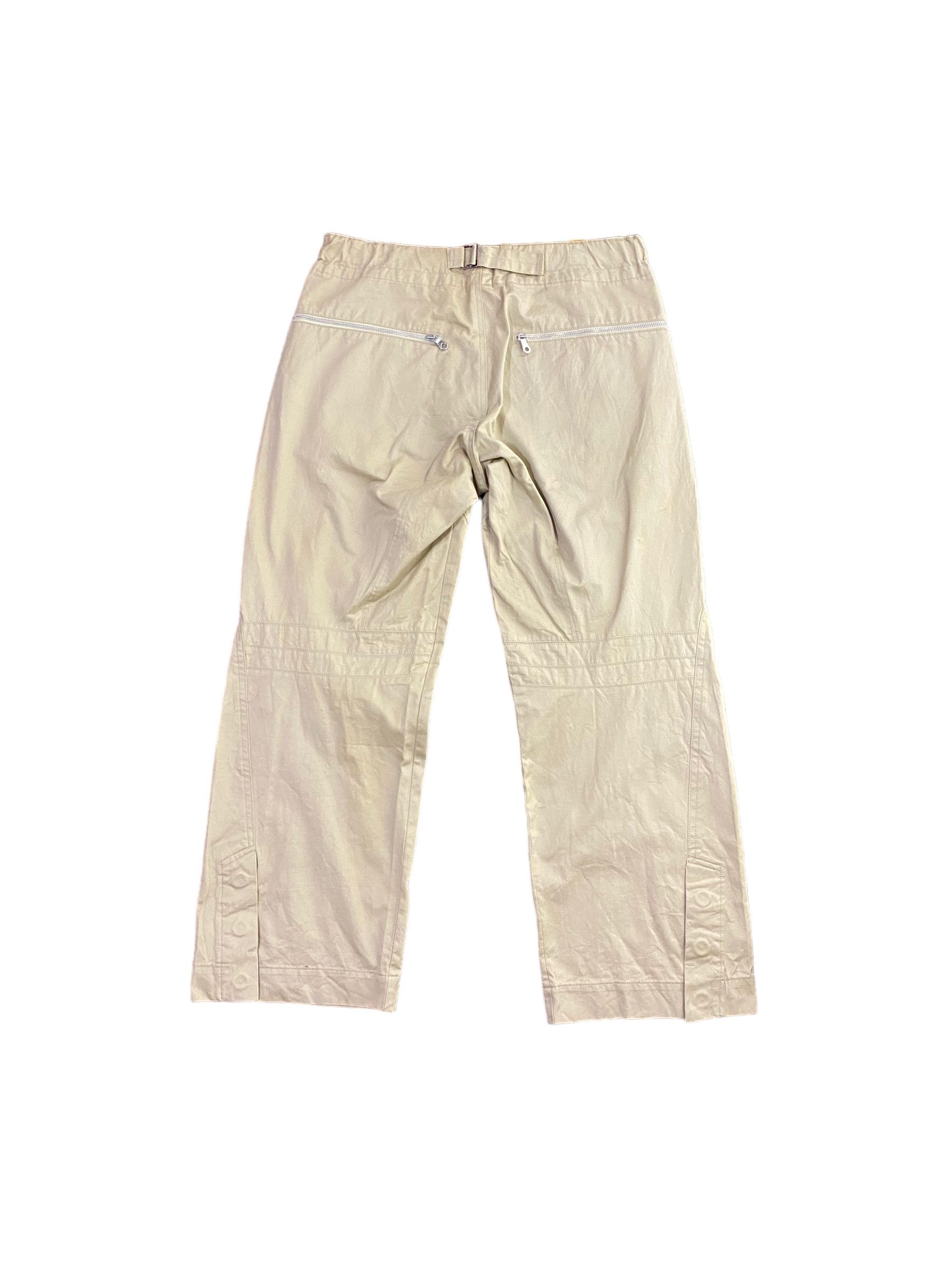 Designer × Y's × Yohji Yamamoto 2000s Y's Yohji Yamamoto canvas cinch back work pant Size US 35 - 4 Thumbnail