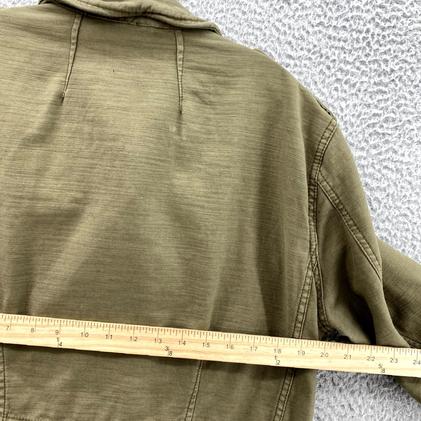 Free People Free People Jacket Women Med Olive Utility Field Chore Barn Military Safari Coat Womens Size M / US 6-8 / IT 42-44 - 6 Thumbnail