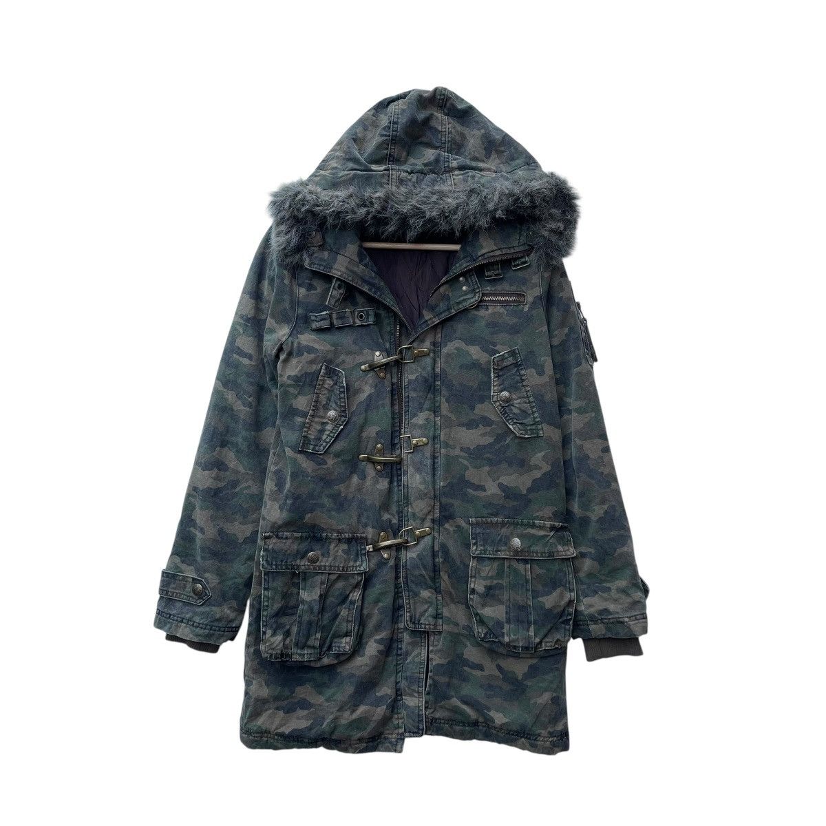 Japanese Brand Japanese Brand Uper Freak Camo Parka Field Jacket Size US M / EU 48-50 / 2 - 1 Thumbnail
