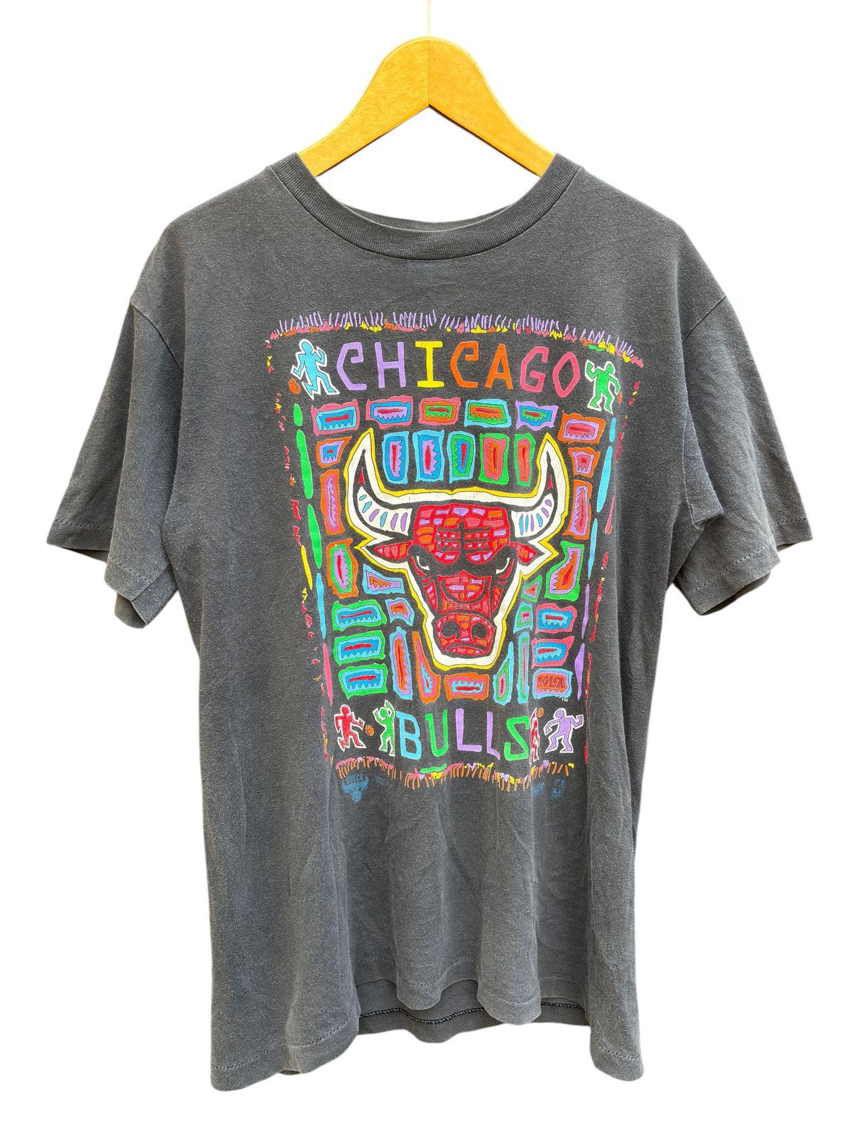 Keith Haring × NBA × Salem Sportswear Very Rare Killer 80s 90s Chicago Bulls Keith Haring Washed Size US L / EU 52-54 / 3 - 1 Thumbnail