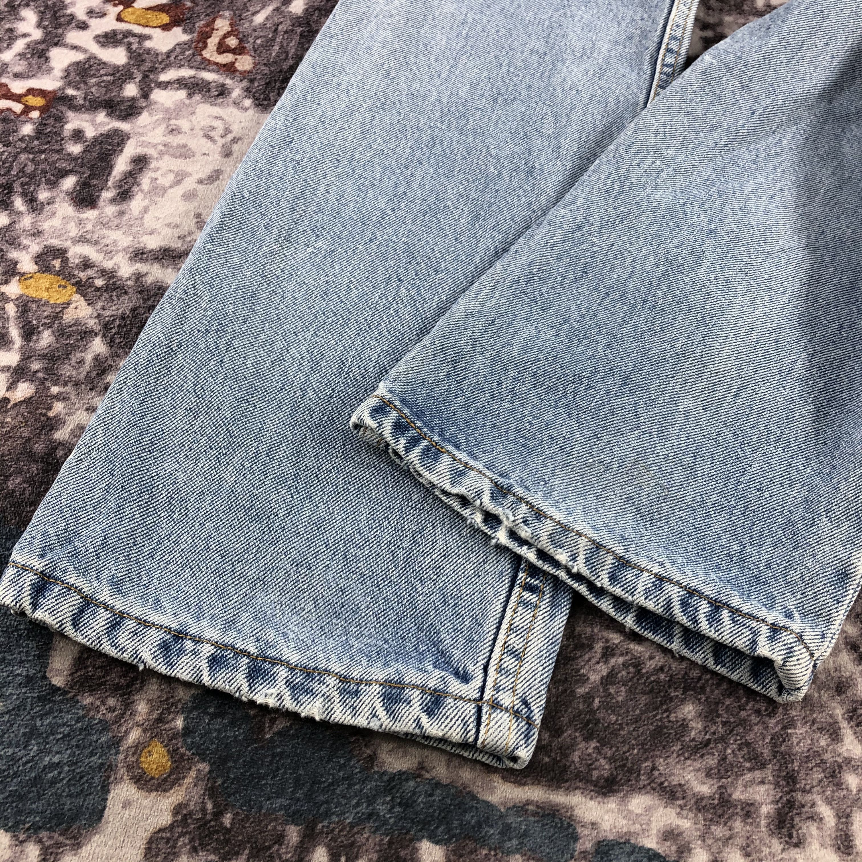 Levi's × Vintage 90s Vintage Blue Wash Levis 505 Jeans-JM3124 Size US 29 - 4 Thumbnail
