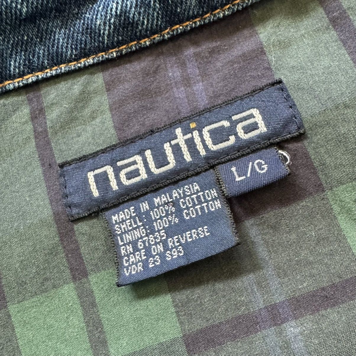 Nautica Nautica Denim vintage jacket Size US L / EU 52-54 / 3 - 7 Thumbnail
