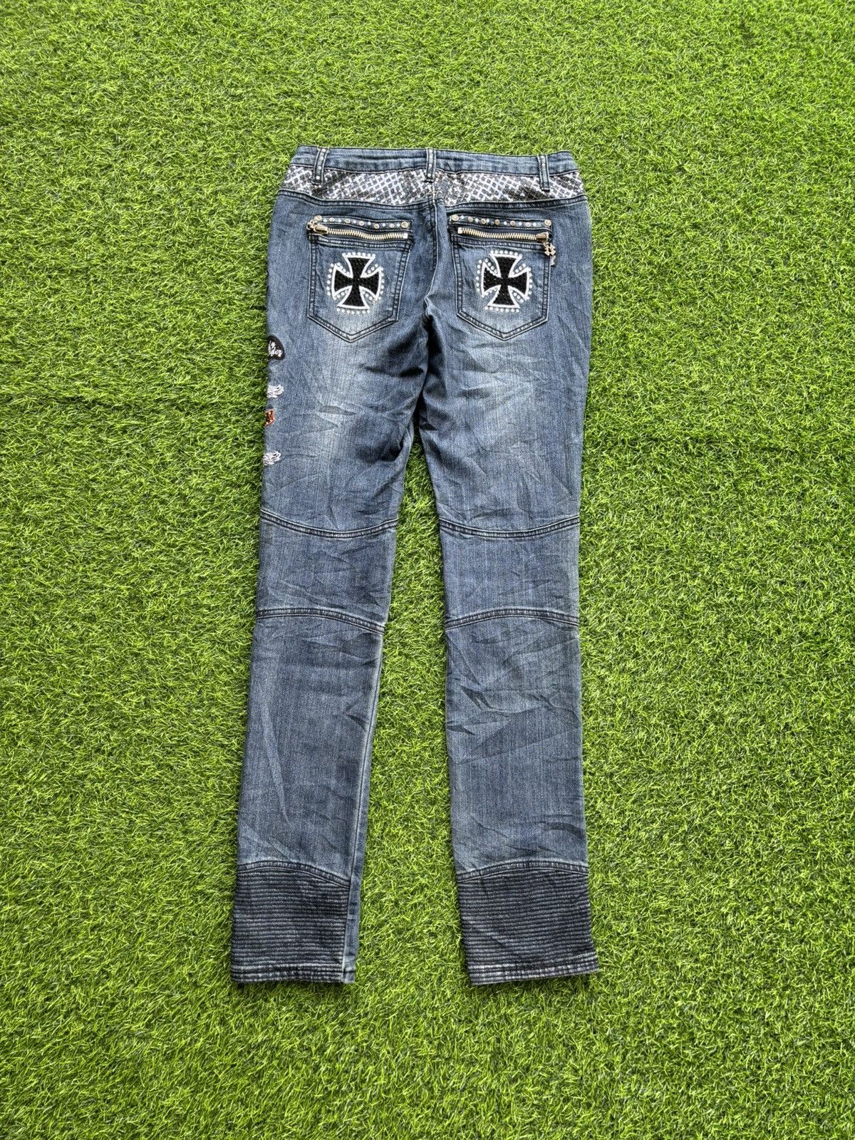 Hysteric Glamour Y2k Platinum Plush Size US 31 - 2 Thumbnail