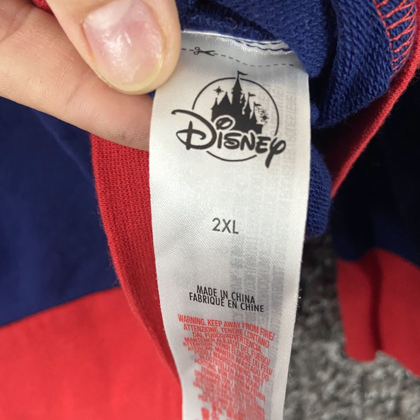 Disney VINTAGE Disney Team Mickey Mouse Shirt Women XXL Blue Long Sleeve Stitched USA Womens 2XL USA Theme Size XXL / US 16-18 / IT 52-54 - 7 Thumbnail
