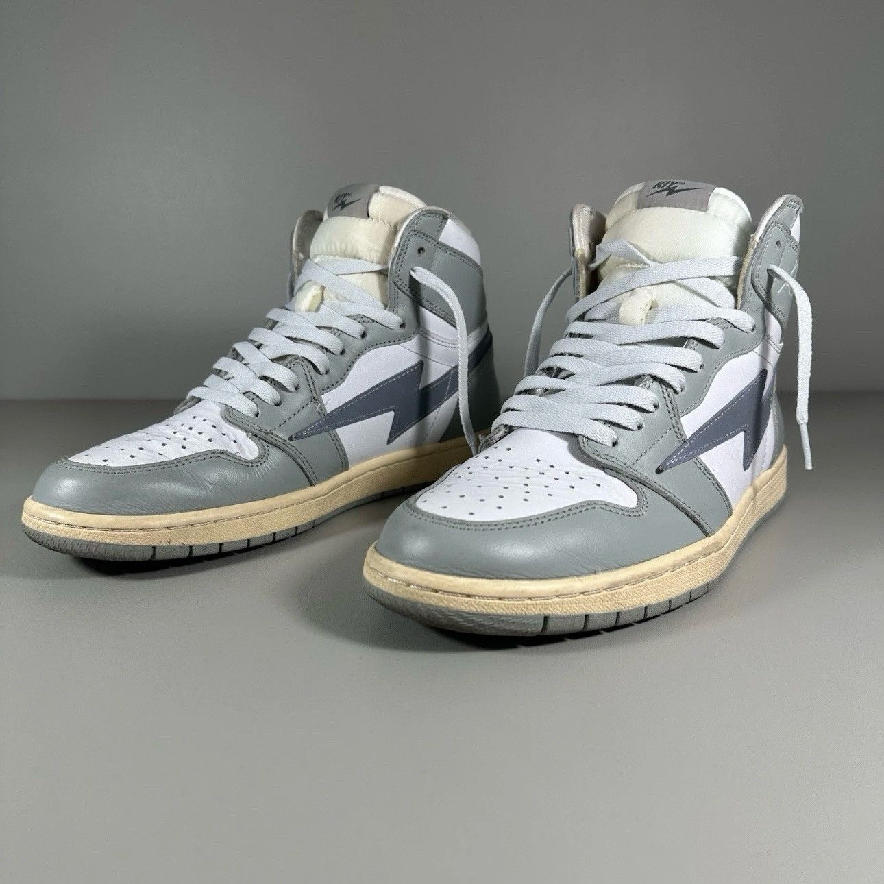 Reves Paris Rare Kool Kiy ‘85 Reves Paris Hi Cool Grey Sneakers Size US 10.5 / EU 43-44 - 4 Thumbnail