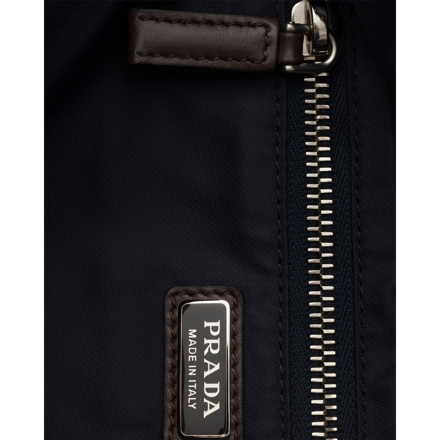 Prada PRADA $1070 Navy Speedrock Re-Nylon Pouch Bag New & Authenti Size ONE SIZE - 4 Thumbnail