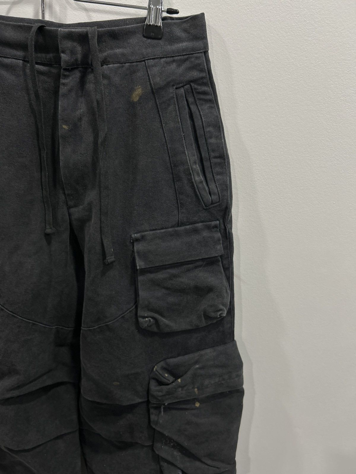 Japanese Brand × Vintage Baggy Cargo Pocketed Motorcycle Denim Streetwear Vintage Size US 29 - 3 Thumbnail