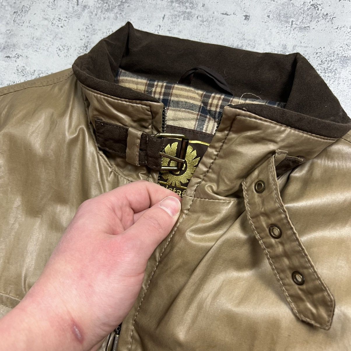 Belstaff 00s Belstaff 85th Anniversary Vintage Waxed Cotton Jacket Size US XL / EU 56 / 4 - 6 Thumbnail