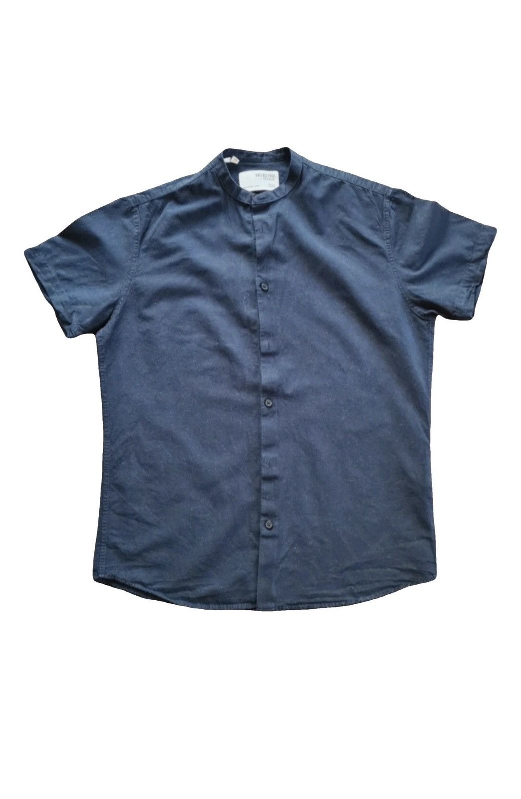 Selected Homme Selected Homme cotton linen navy shirt M Size US M / EU 48-50 / 2 - 1 Thumbnail
