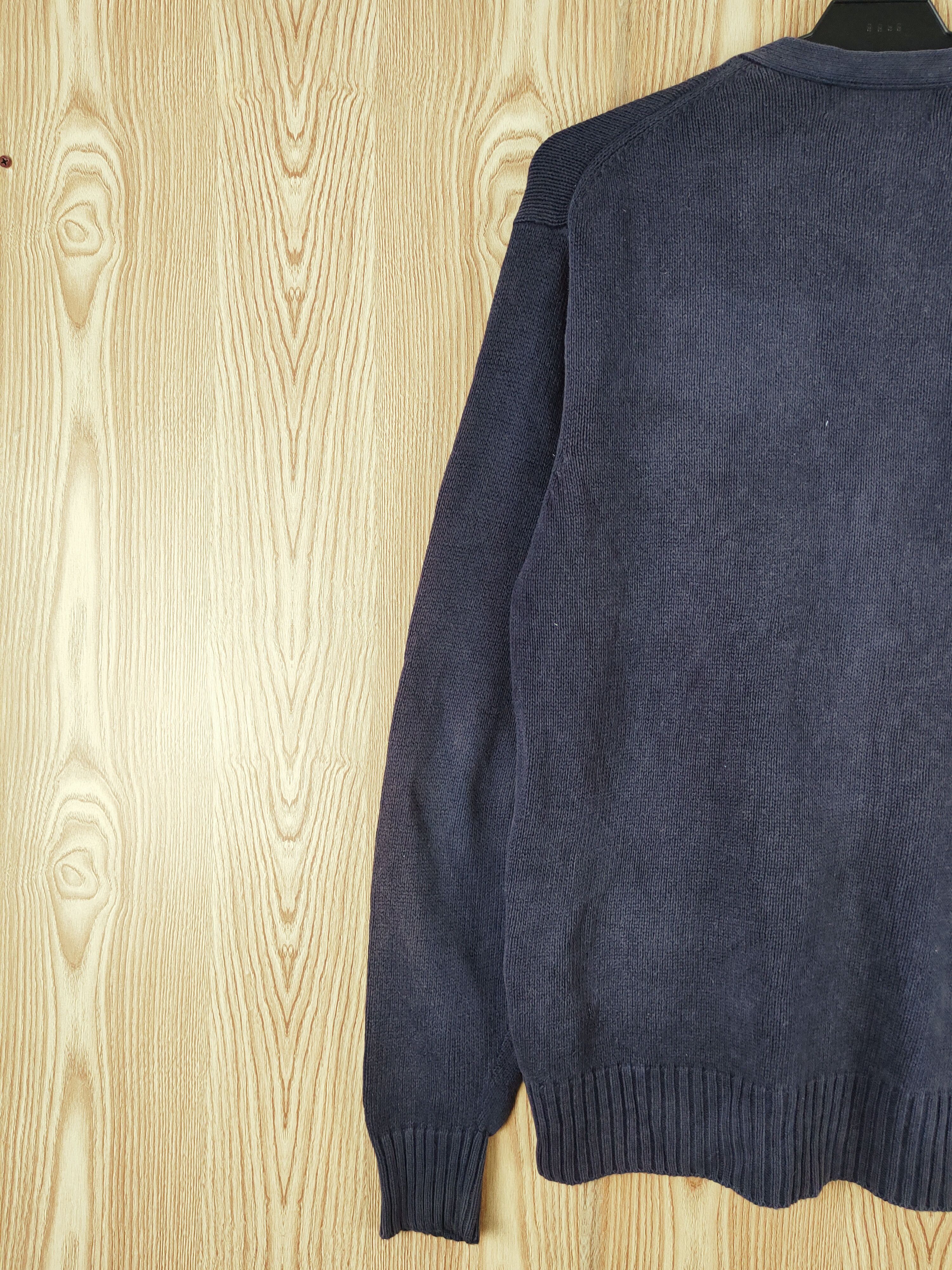 Homespun Knitwear × Vintage COOL💥Knights of Round Tables Navy Faded Knitwear Cardigan Size US M / EU 48-50 / 2 - 9 Thumbnail