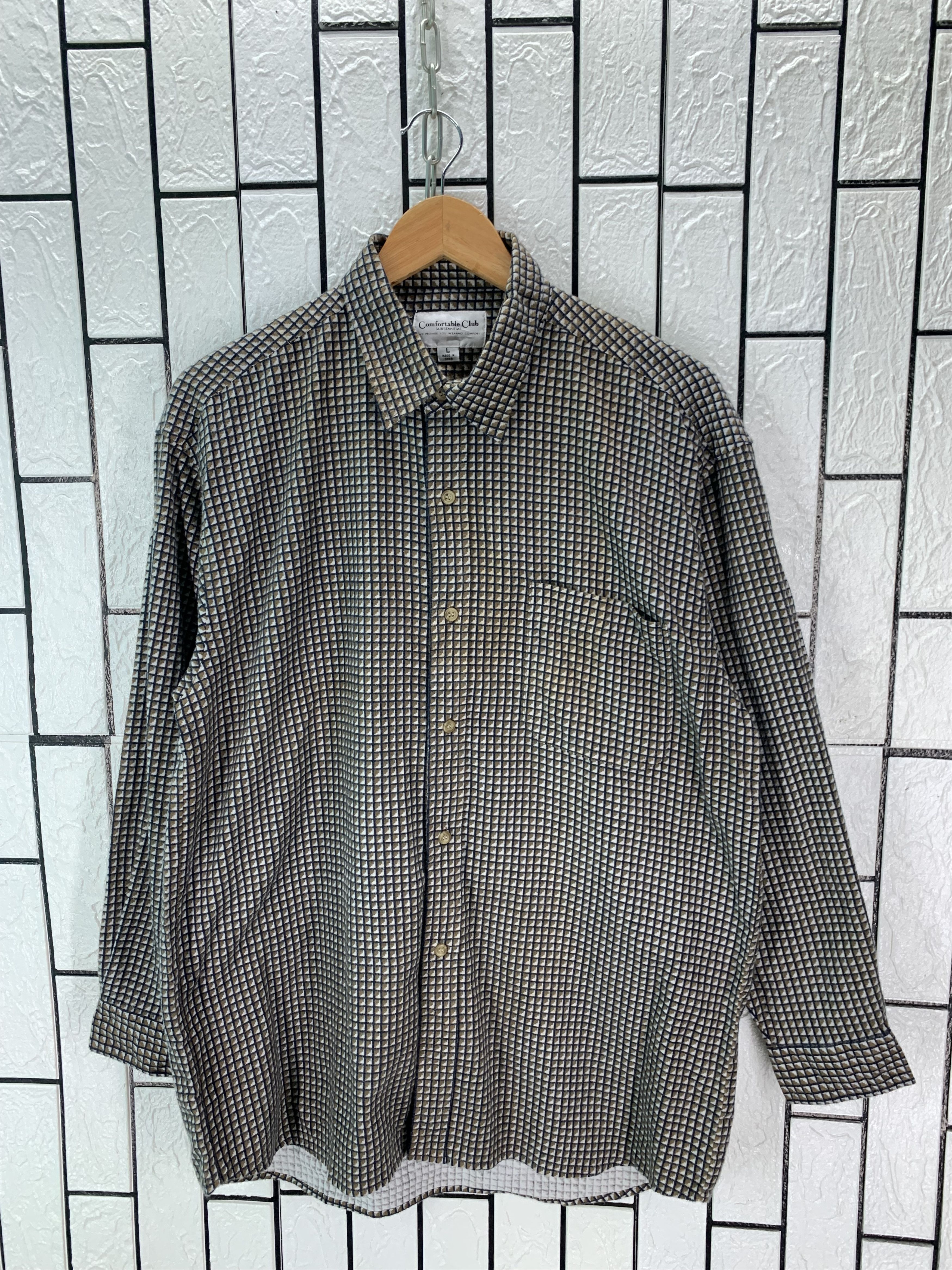 Vintage Vintage shirt button up Size US L / EU 52-54 / 3 - 1 Thumbnail
