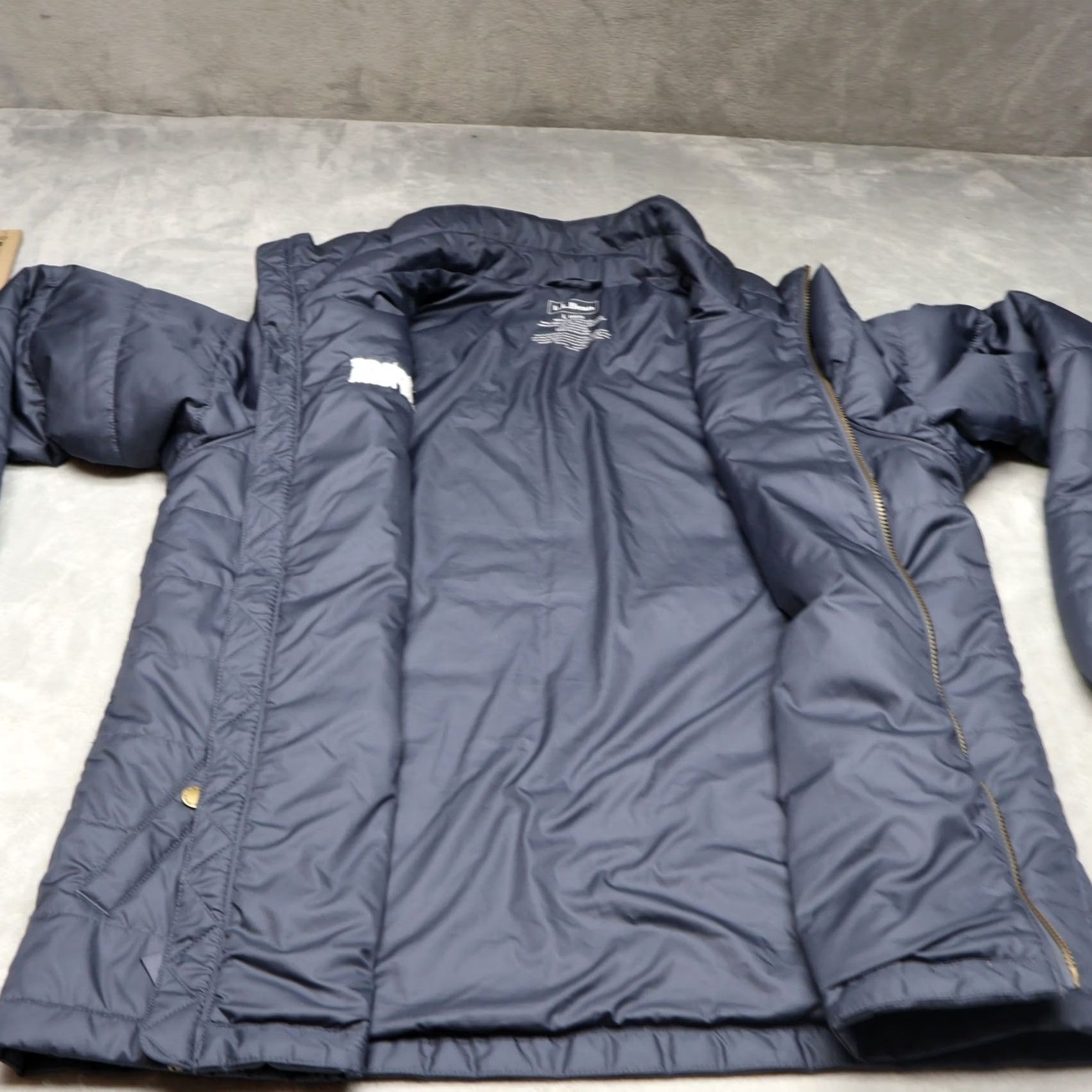 Vintage LL.Bean Jacket Men Large Blue Mountain Classic Quilted Insulated Puffer LOGO Size US L / EU 52-54 / 3 - 4 Thumbnail