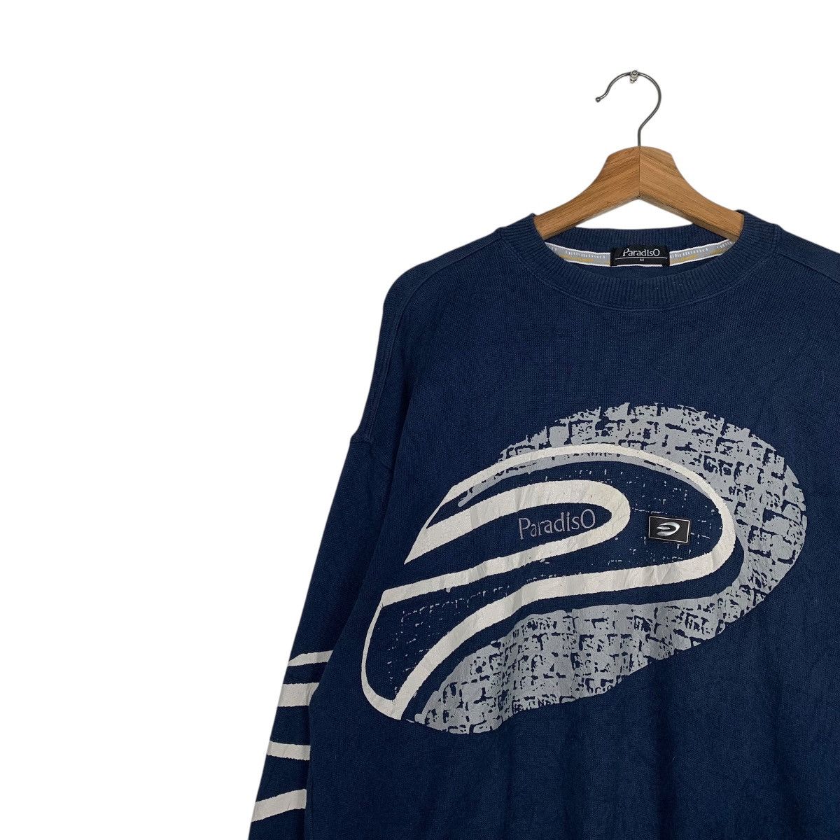 Japanese Brand Japanese Brand Paradiso Big Logo Crewneck Sweatshirt Size US M / EU 48-50 / 2 - 6 Thumbnail