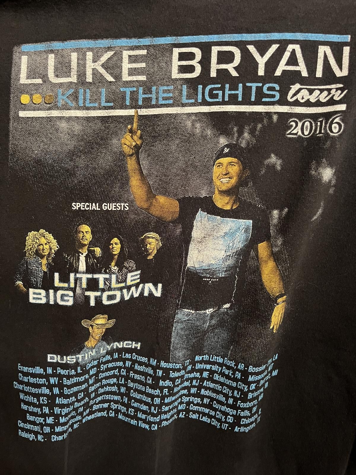 Designer Luke Bryan Old No. 9 Kill the Lights Tour 2016 Whiskey - L Size US L / EU 52-54 / 3 - 5 Thumbnail
