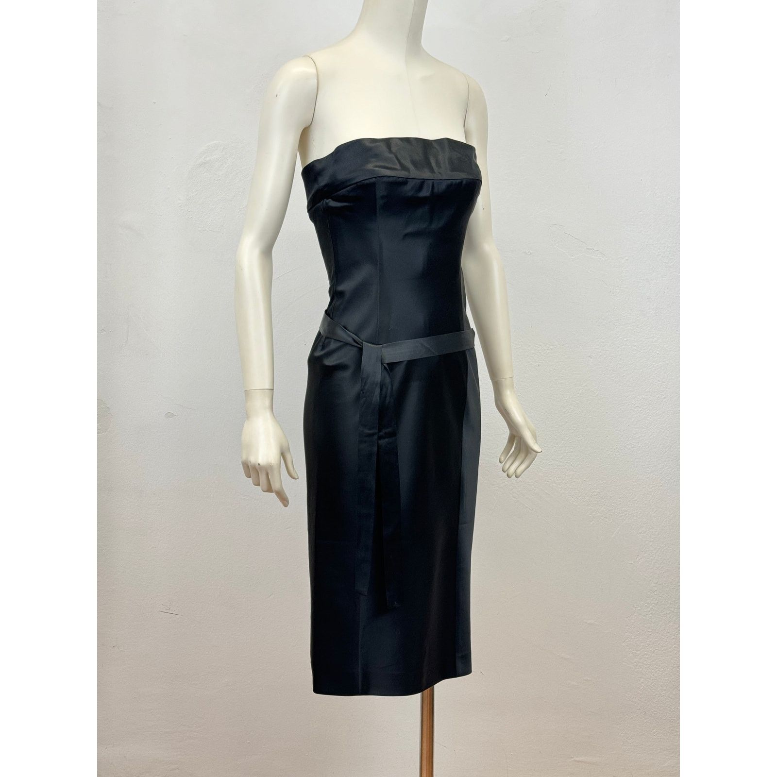 Gucci S/S2001 Gucci by Tom Ford corseted strapless dress Size S / US 4 / IT 40 - 3 Thumbnail