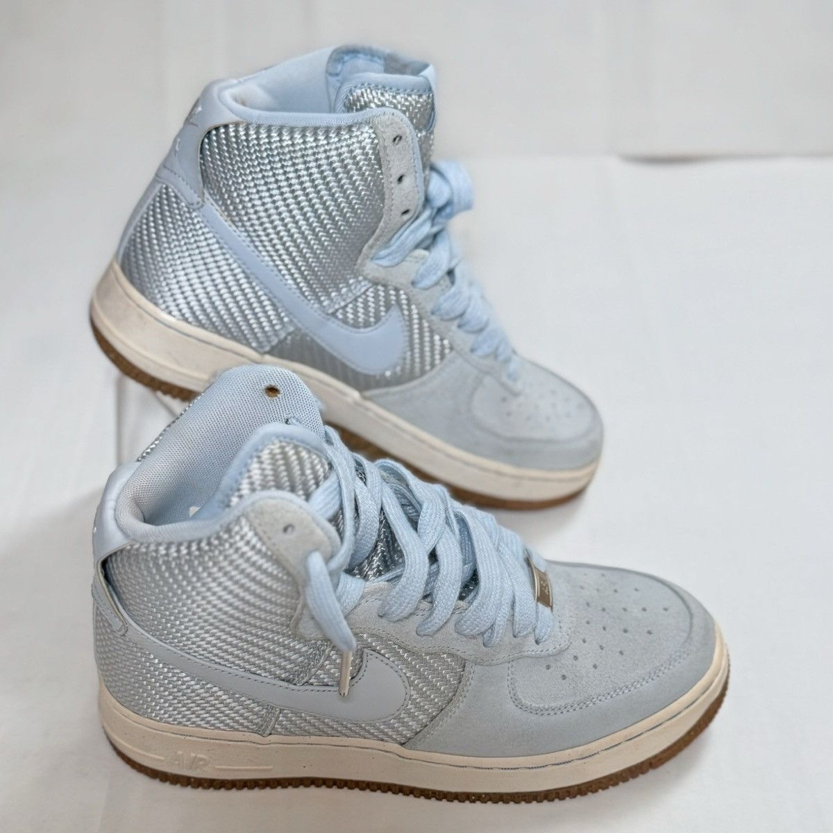 Nike Size 7.5 Women's - 654440-401 Nike Air Force 1 HI PREMIUM/ Size US 7.5 / IT 37.5 - 3 Thumbnail