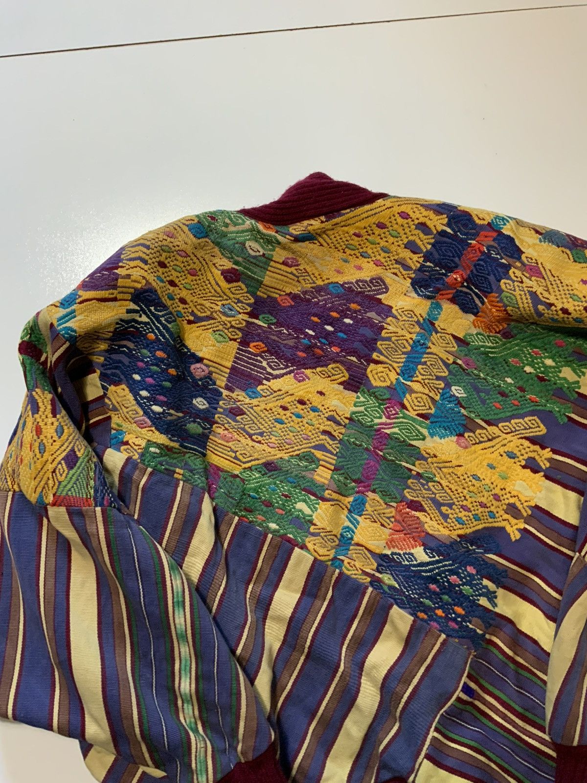 Vintage Vintage Embroidered Handmade Patchwork Quilted Hanten Jacket Size US XL / EU 56 / 4 - 7 Thumbnail