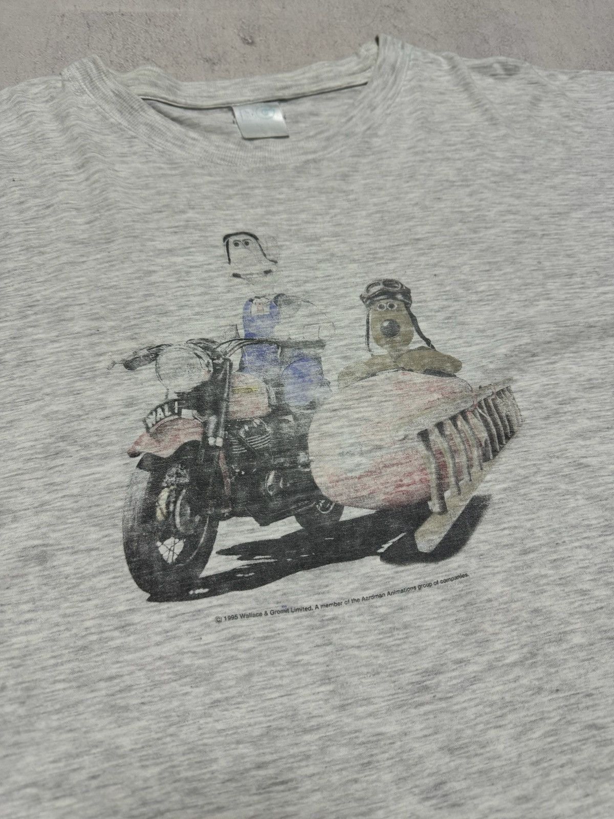 Vintage Vintage Wallace & Gromit T Shirt Tee 1995 Baggy Rare Size US XL / EU 56 / 4 - 4 Thumbnail