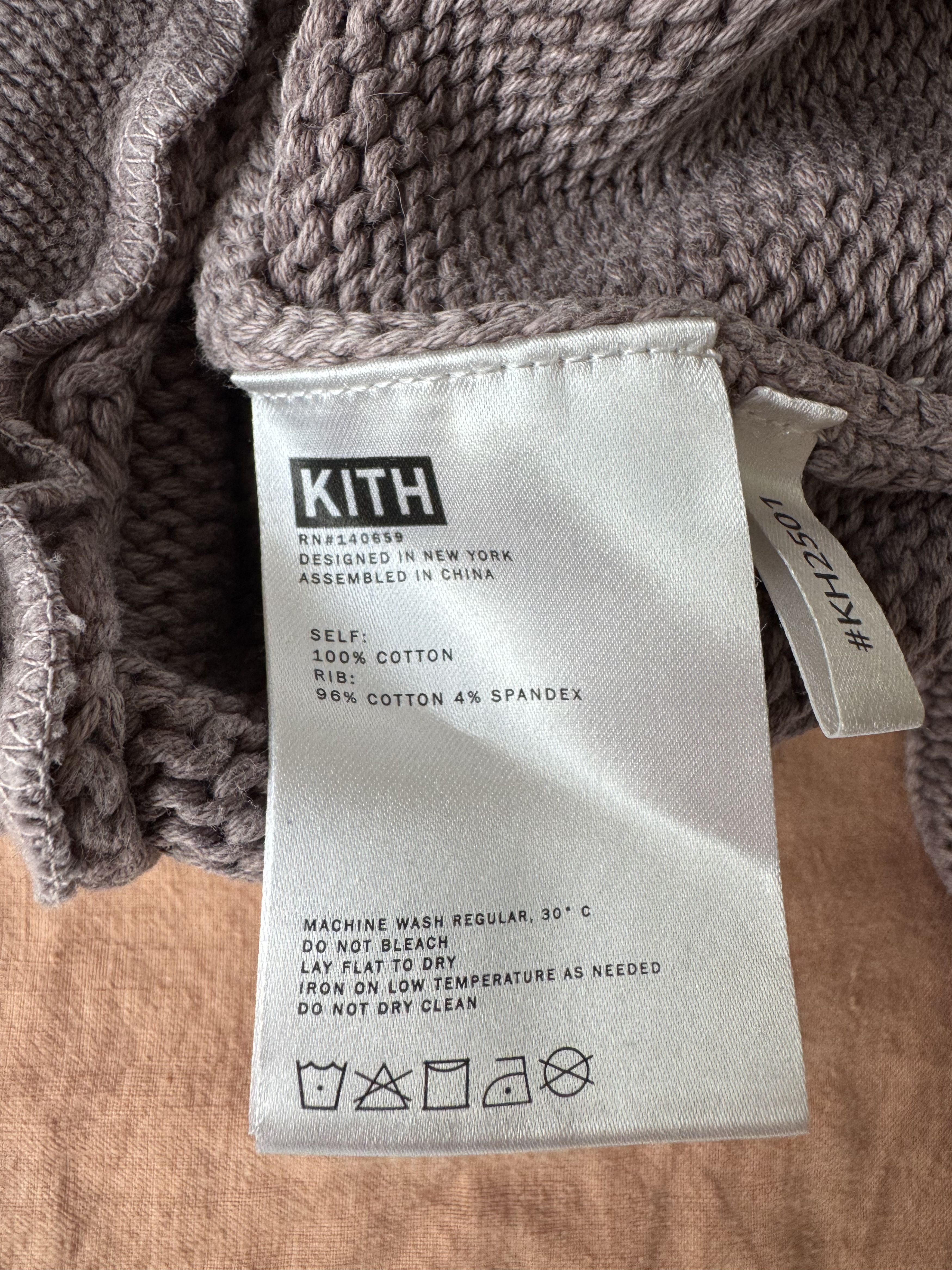 Kith Kith Combo Knit Mockneck - Dusty Mauve Size US XS / EU 42 / 0 - 4 Thumbnail