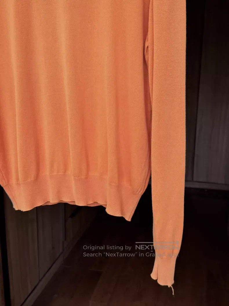 Helmut Lang Helmut Lang 1998 Retro Orange Knit Top Size US S / EU 44-46 / 1 - 4 Thumbnail