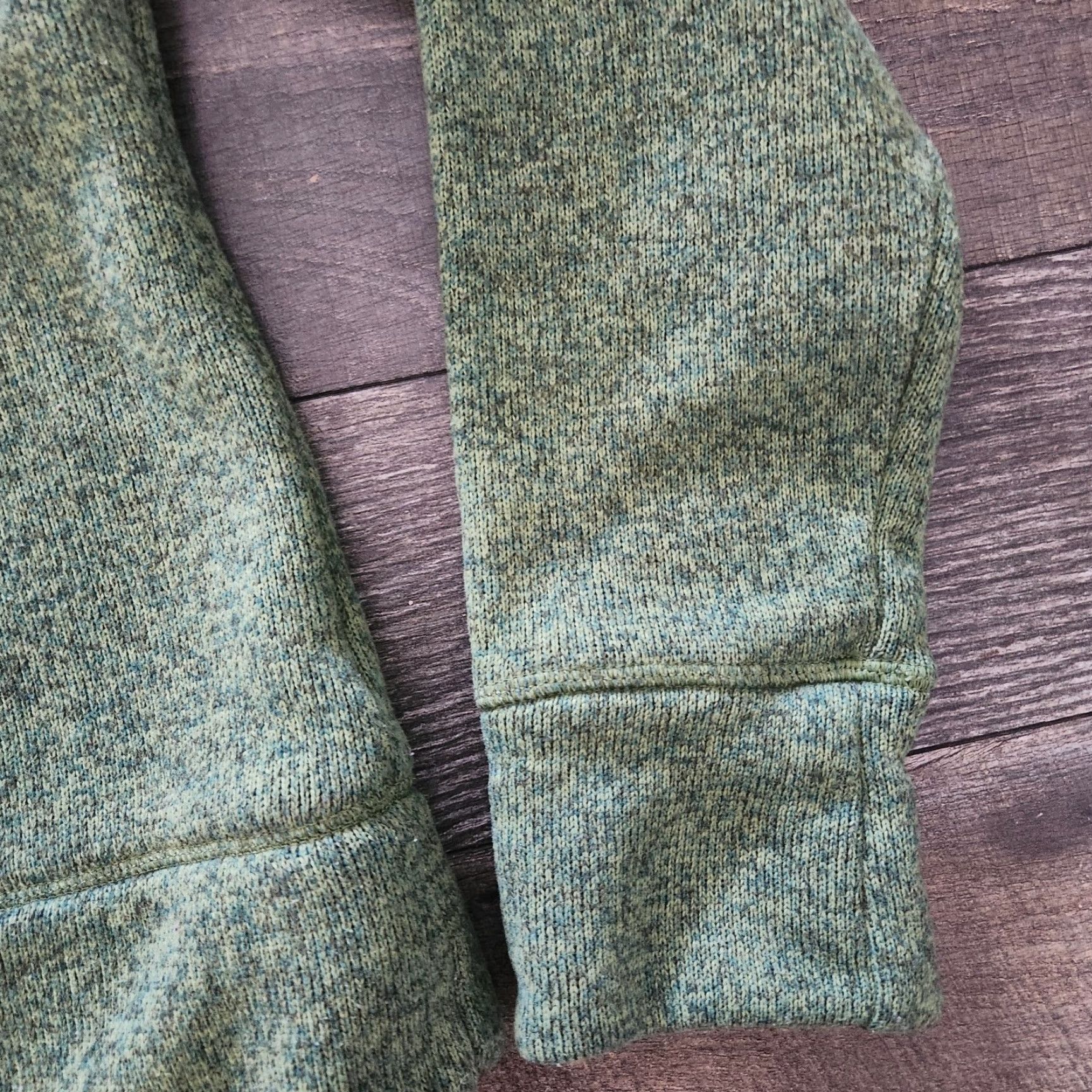 Nike ACG VINTAGE? Nike ACG Sherpa Hoodie Sweatshirt Pullover L Green Womens Shawl Fleece Pockets Easy Care Size L / US 10 / IT 46 - 4 Thumbnail