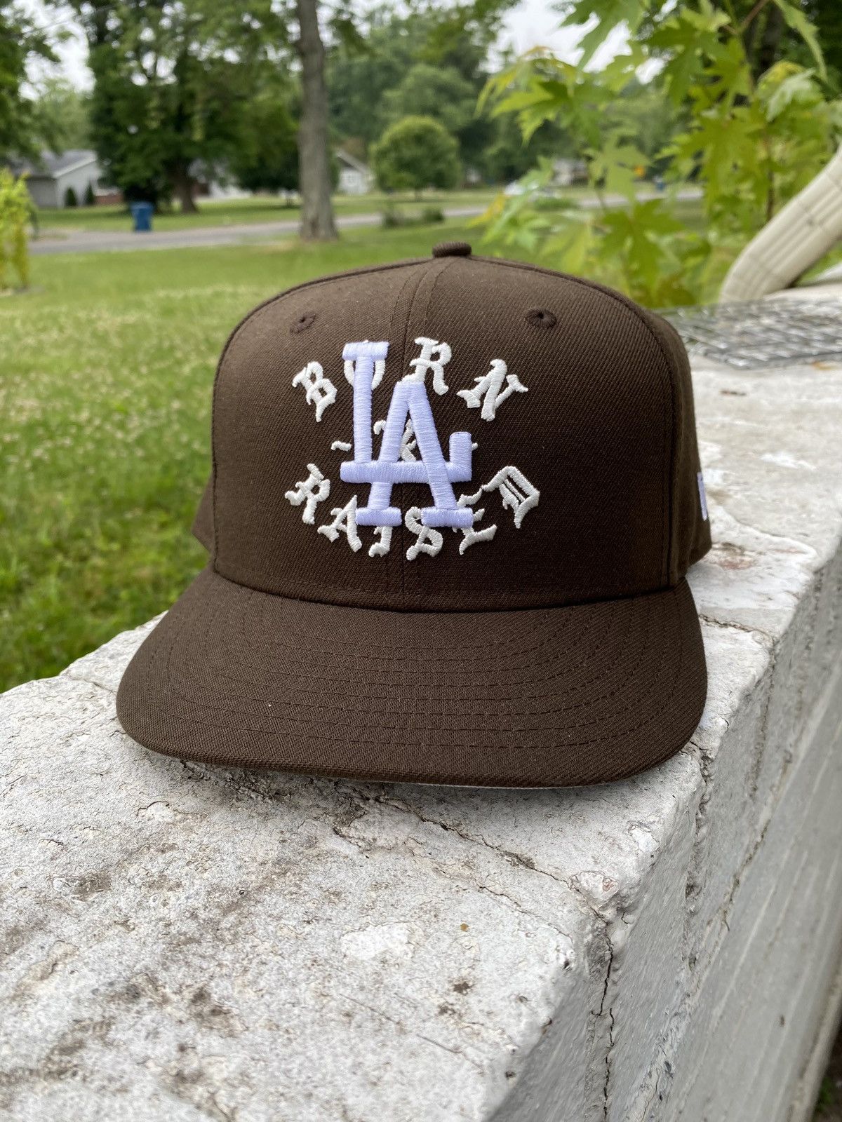Born X Raised Born x raised Los Angeles dodgers new era 7 3/4 fitted