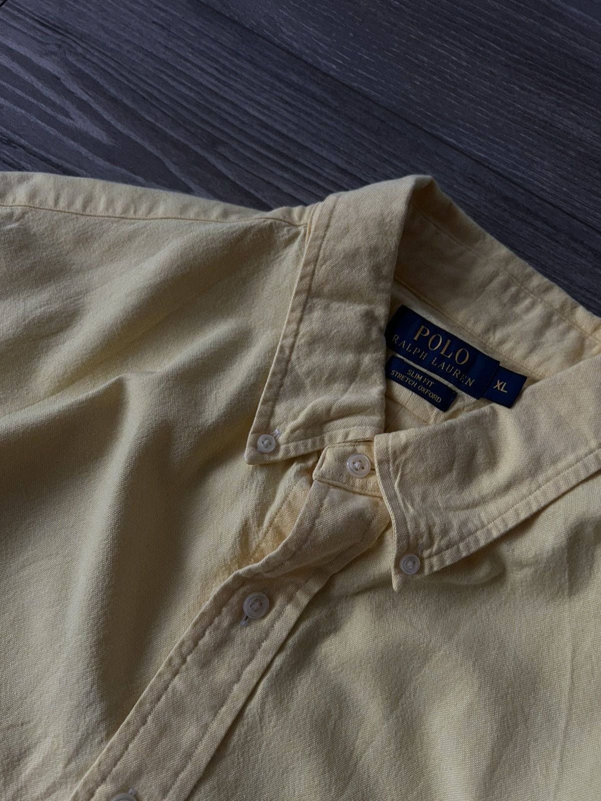 Polo Ralph Lauren × Ralph Lauren ‼️Polo Ralph Lauren RRL Multicolor Logo Lemon Shirt‼️ Size US XL / EU 56 / 4 - 17 Thumbnail