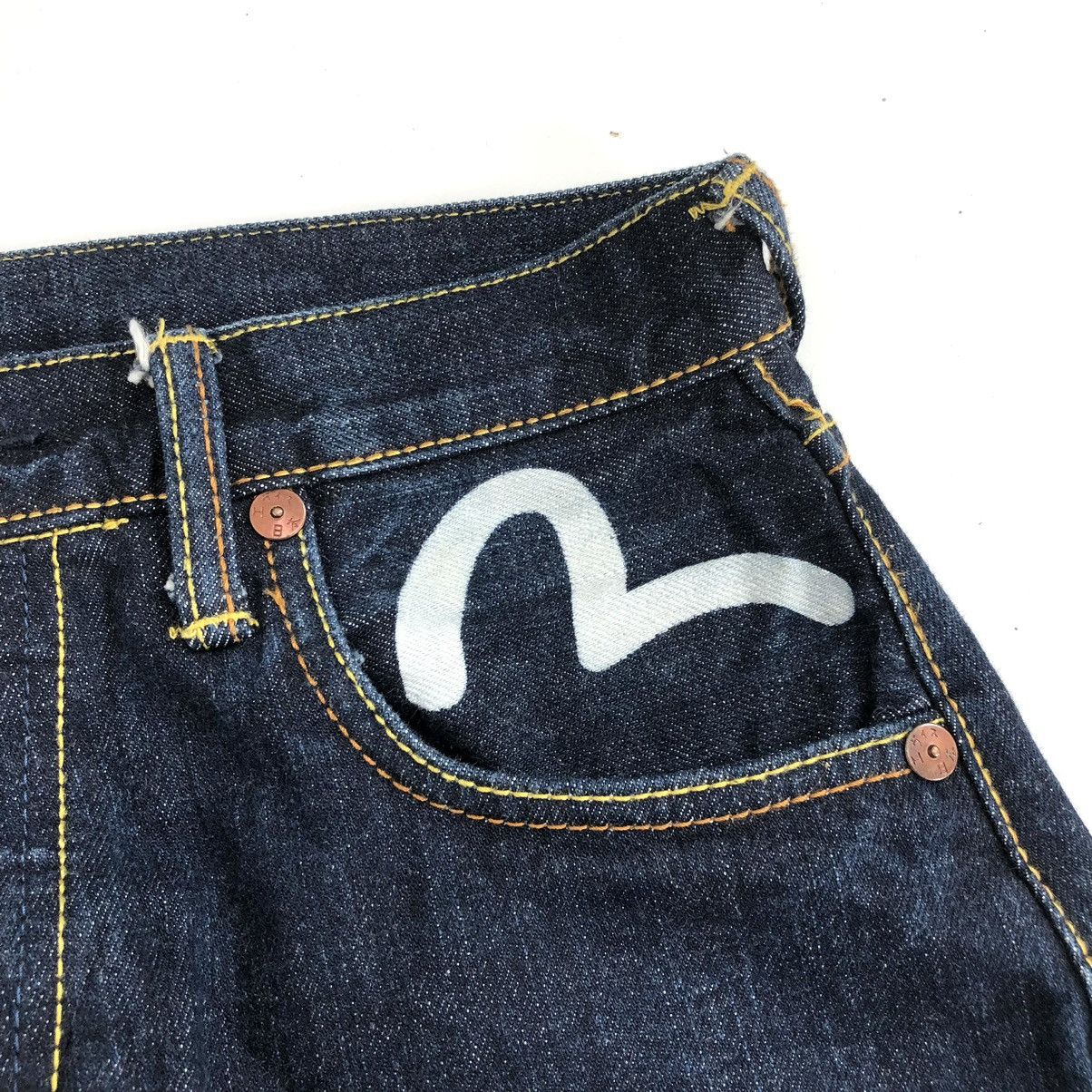 Evisu Rare🔥 Y2K Evisu Daicock Multi Pocket Selvedge Denim Jeans Size US 30 / EU 46 - 15 Thumbnail