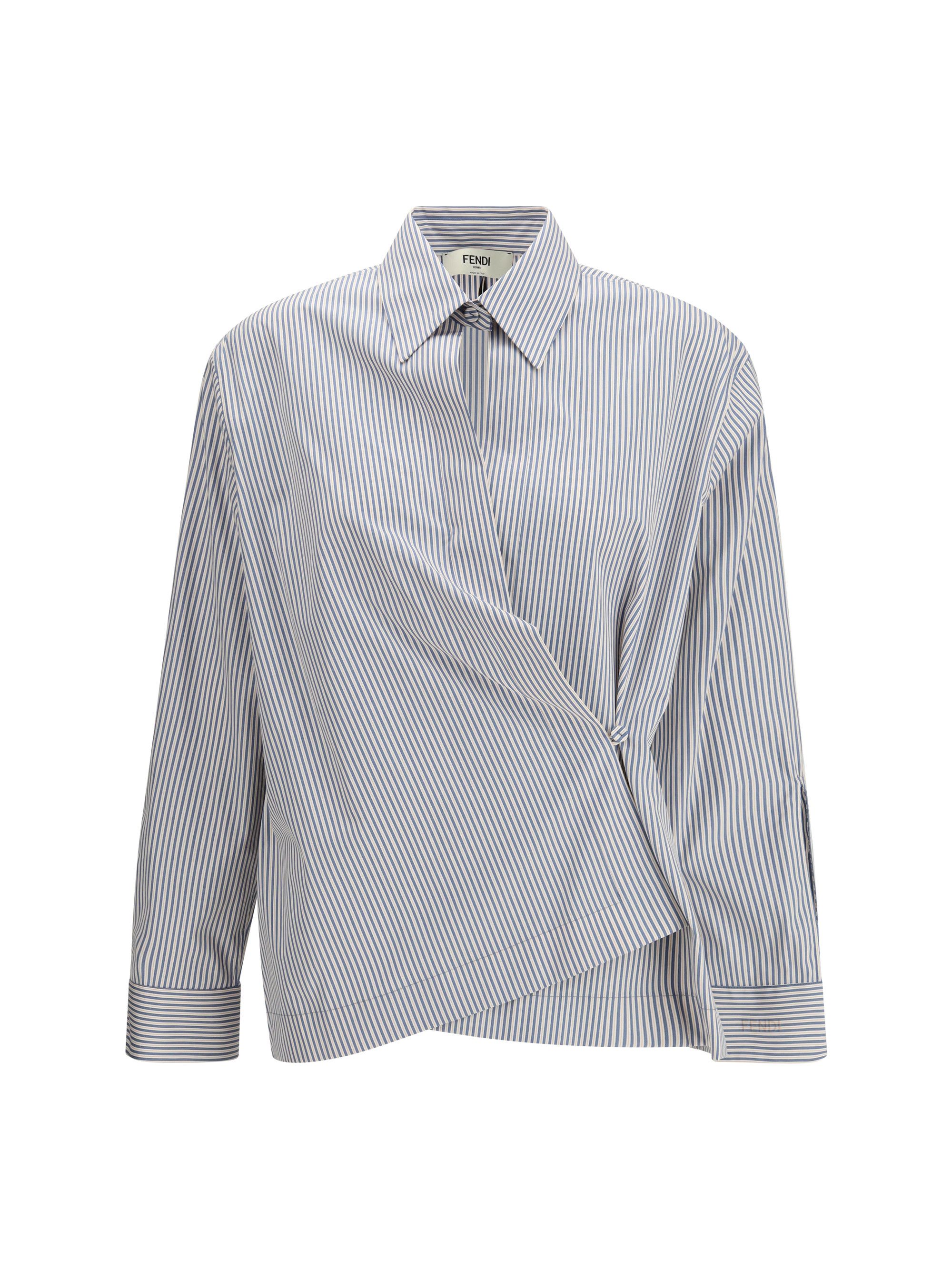 Fendi Striped Shirt Size M / US 6-8 / IT 42-44 - 1 Thumbnail