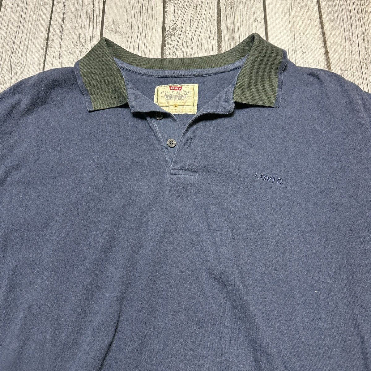 Levi's × Vintage Vintage Levi’s polo shirt Size US L / EU 52-54 / 3 - 3 Thumbnail