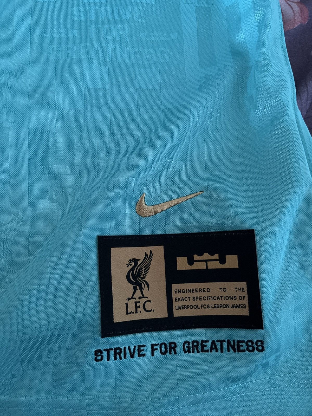 Nike Nike Lebron James x Liverpool F.C Basketball Jersey Size US M / EU 48-50 / 2 - 4 Thumbnail