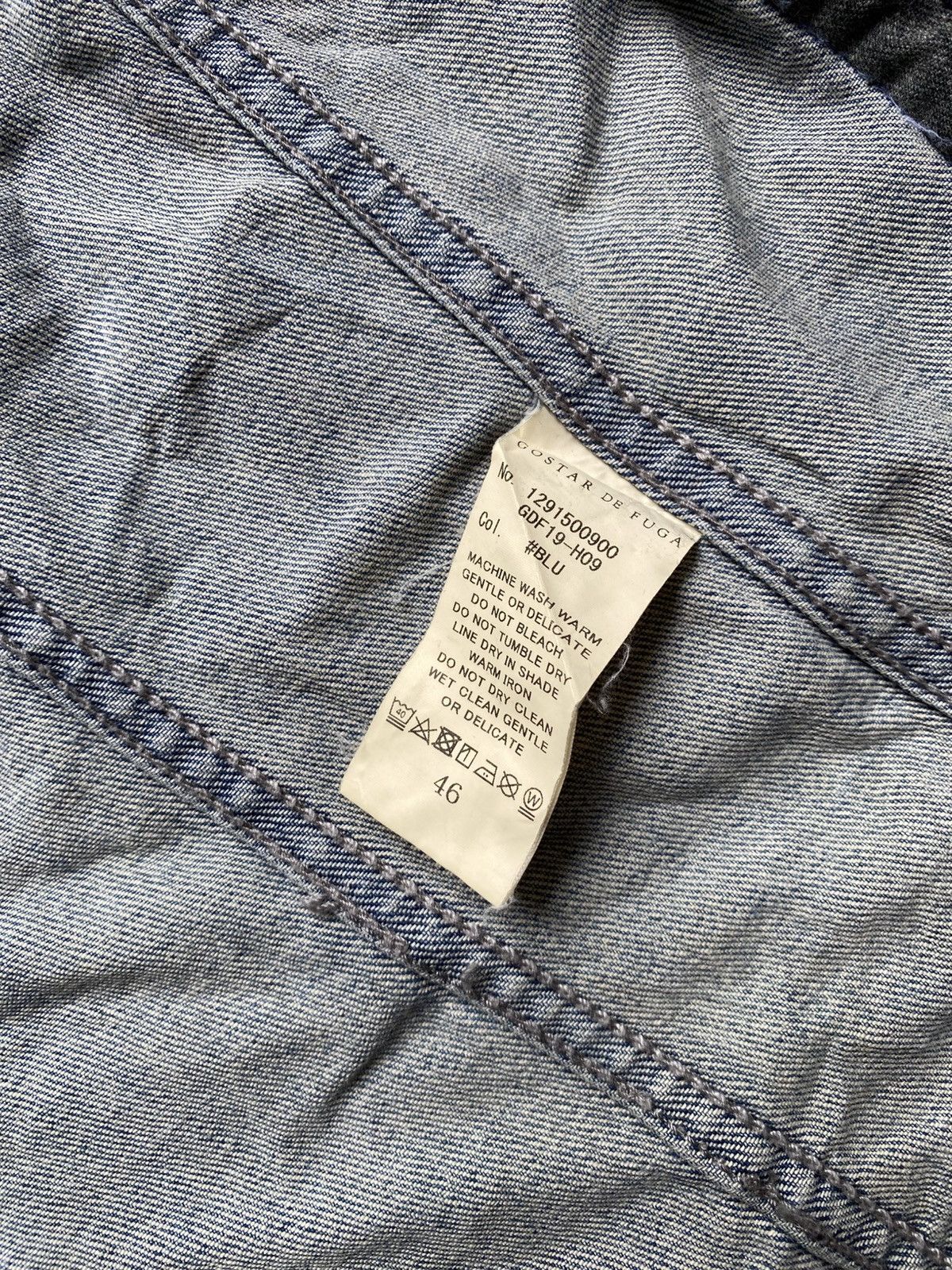 GOSTAR DE FUGA Fuga distressed denim jacket Size US M / EU 48-50 / 2 - 3 Thumbnail