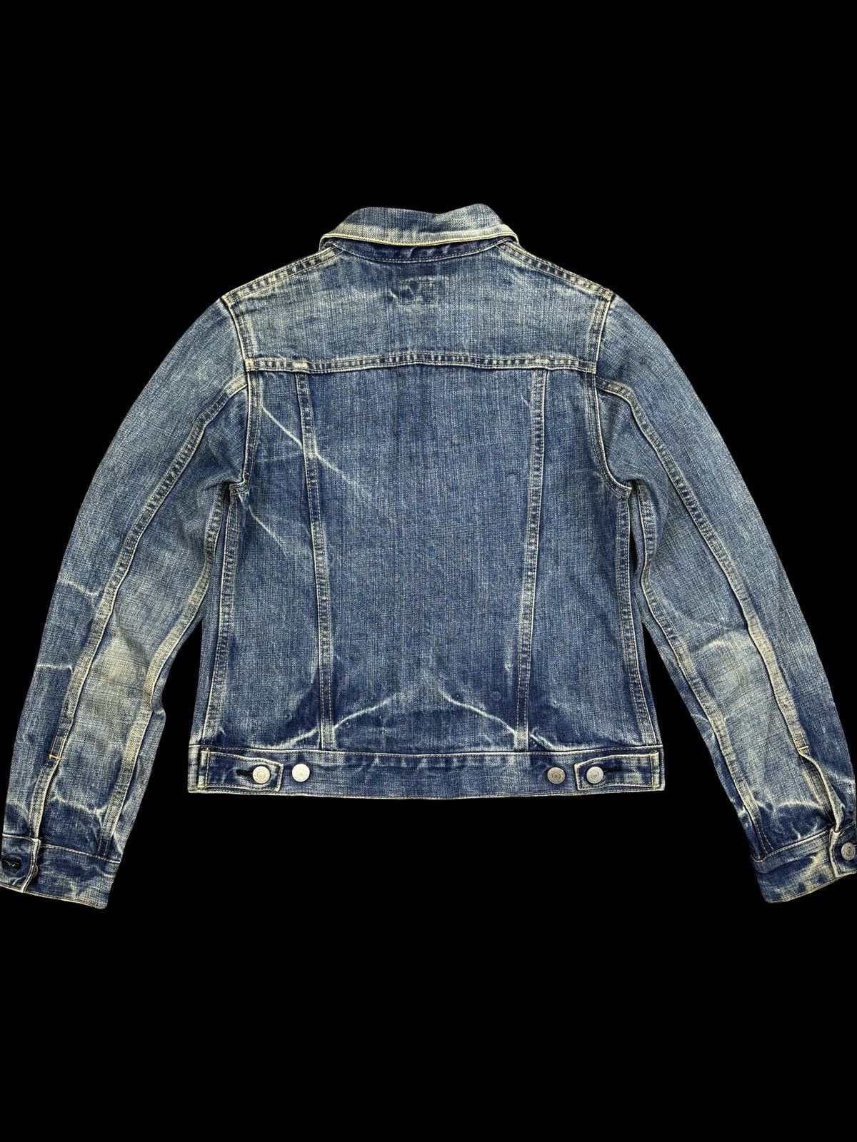 Spellbound 💥Raw Fades💥Vtg DMG Type 3 Trucker Jacket F951 Size US XS / EU 42 / 0 - 2 Thumbnail