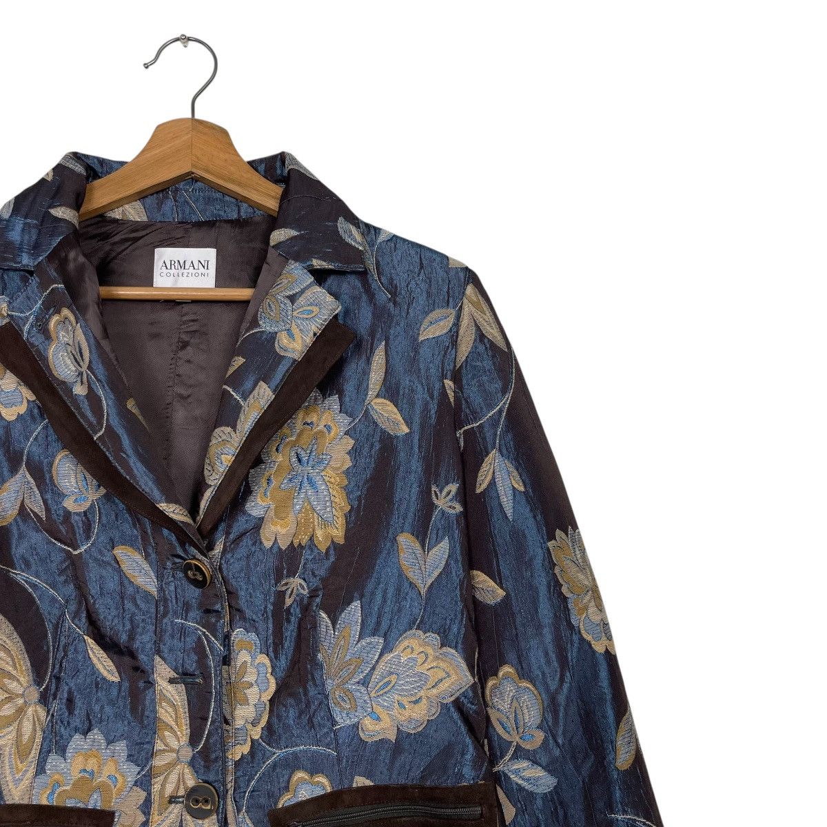 Armani Armani Collezioni Flower Design Jacket Size M / US 6-8 / IT 42-44 - 5 Thumbnail