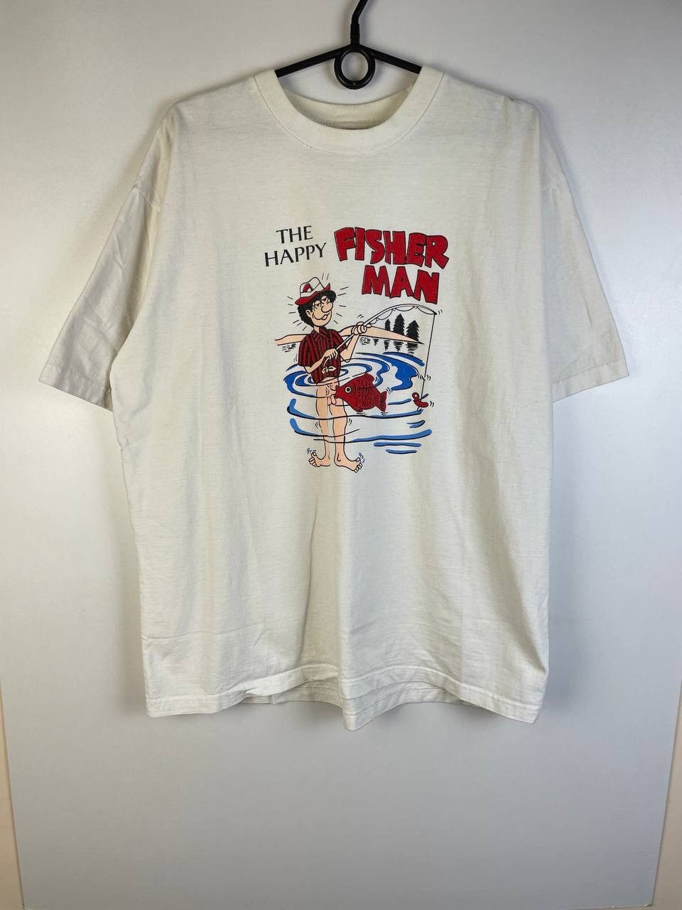 Vintage Fisher Man humor Pornstar vintage t-shirts size XL Size US XL / EU 56 / 4 - 1 Thumbnail