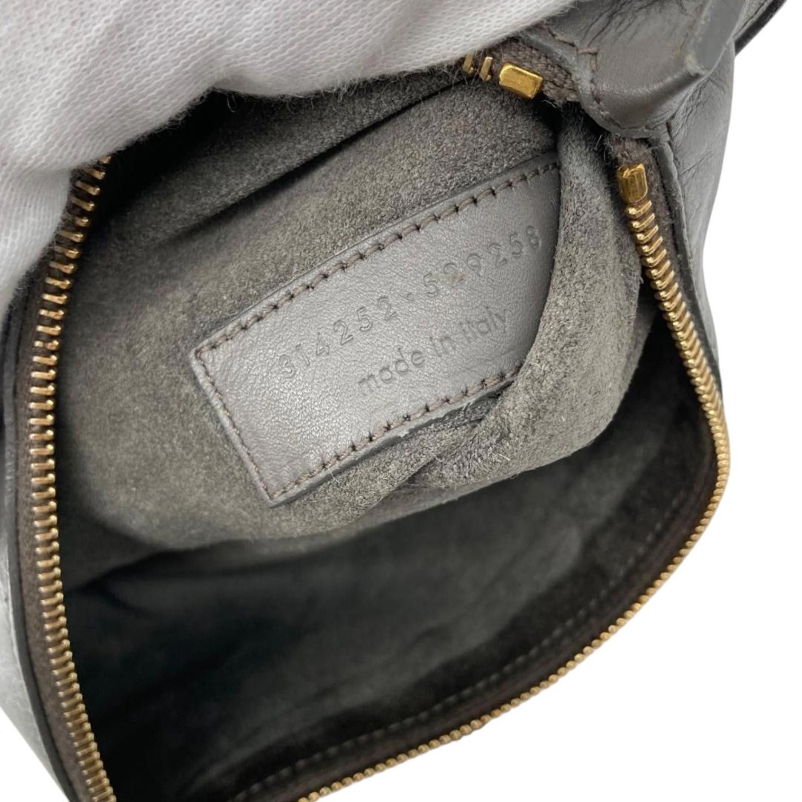 Saint Laurent Paris Saint Laurent - Grey Leather Tote Bag Pouch Size ONE SIZE - 8 Thumbnail