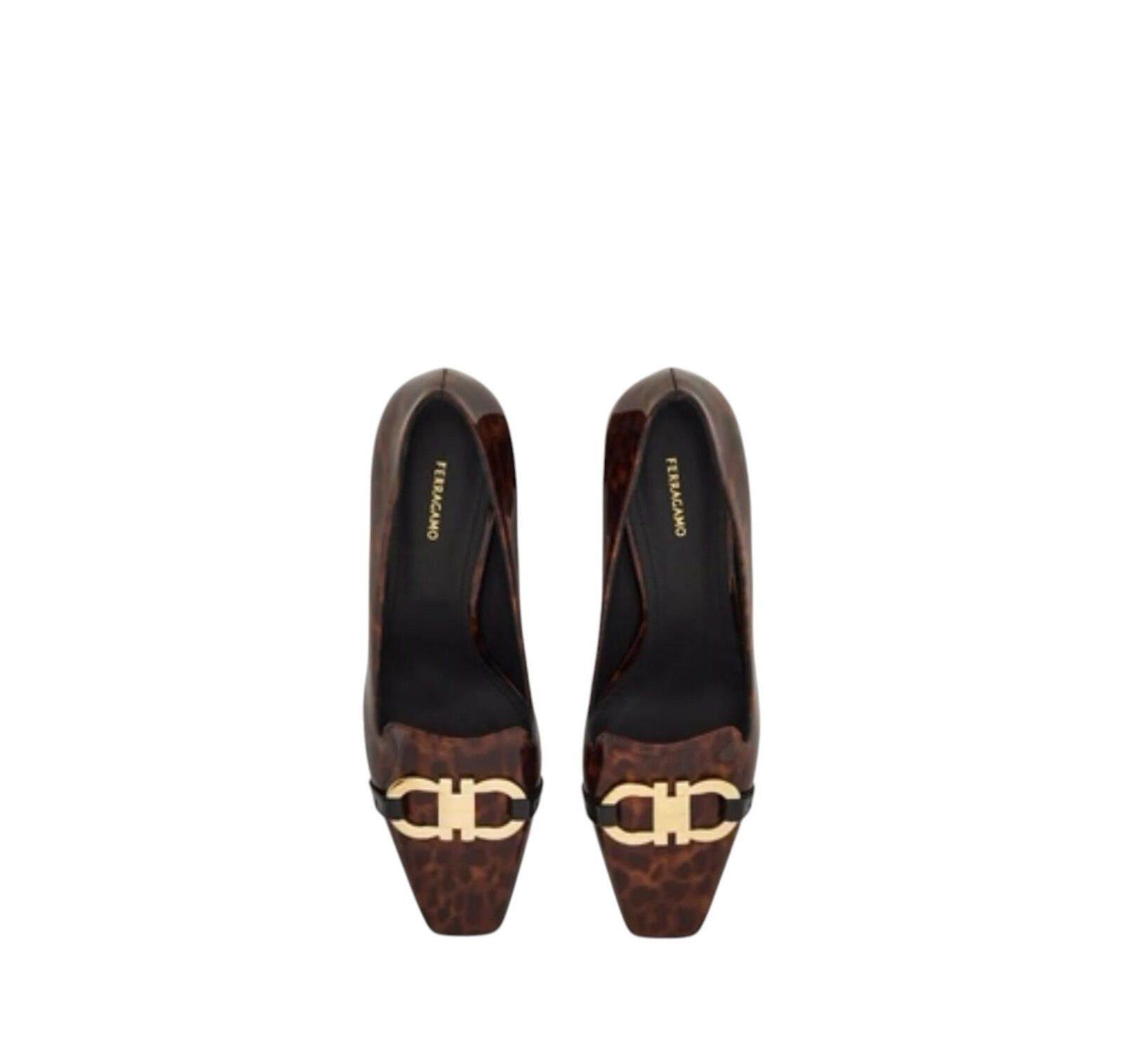 Salvatore Ferragamo Ferragamo Gancini Ornament Pump Size ONE SIZE - 3 Thumbnail