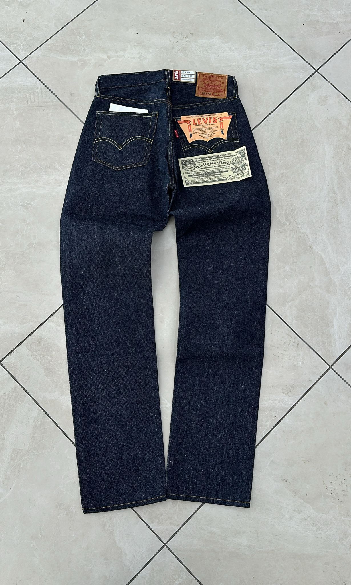 Levi's Vintage Clothing LVC Levi's Vintage Clothing 1954 501Z XX BigE Selvedge Jeans Size US 31 - 2 Thumbnail