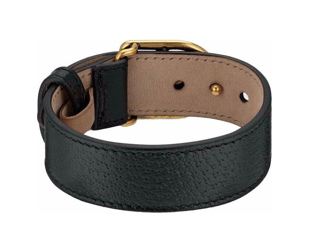 Gucci Gucci leather framed GG bracelet Size ONE SIZE - 9 Thumbnail