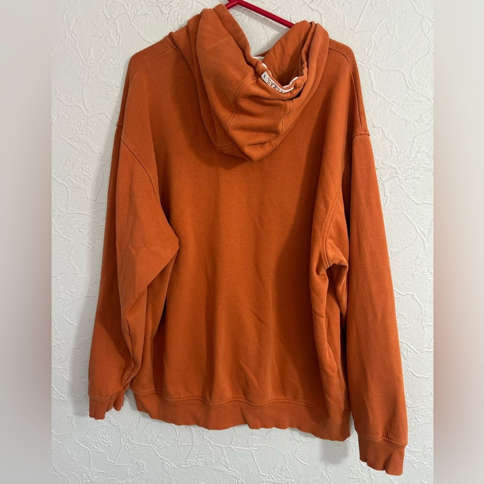 Nike Vintage 90’s Nike Texas Longhorns Center Check Swoosh Hoodie Size US XL / EU 56 / 4 - 2 Thumbnail